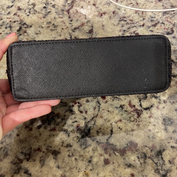 Kate spade black glitter small makeup bag - Picture 3 of 4